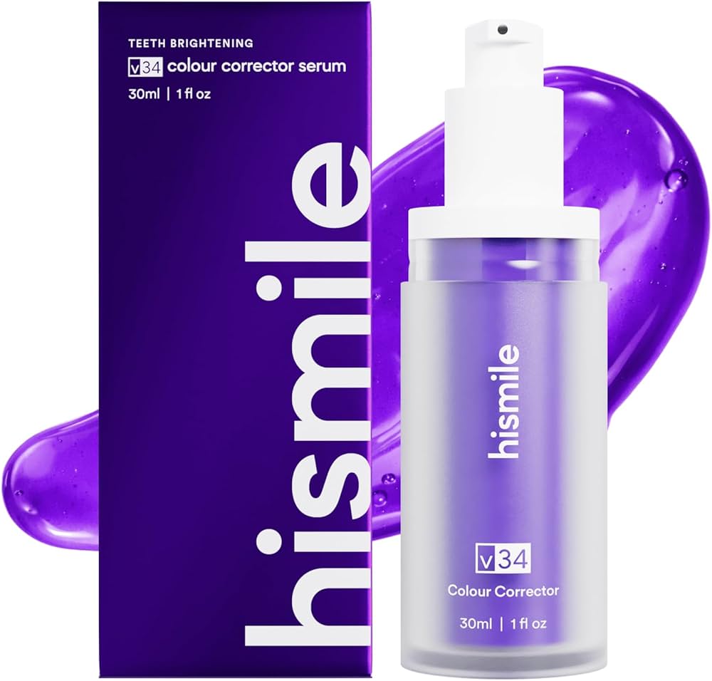 Crema dental morada Hismile