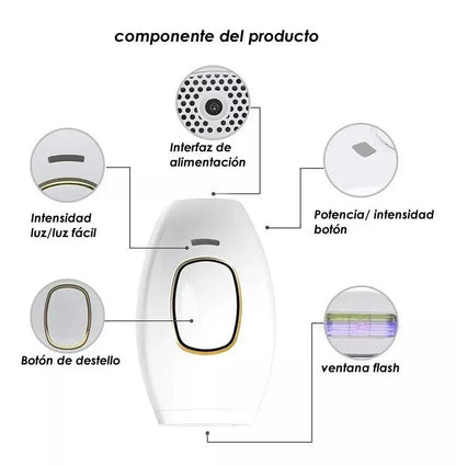 Depiladora Láser Ipl Permanente