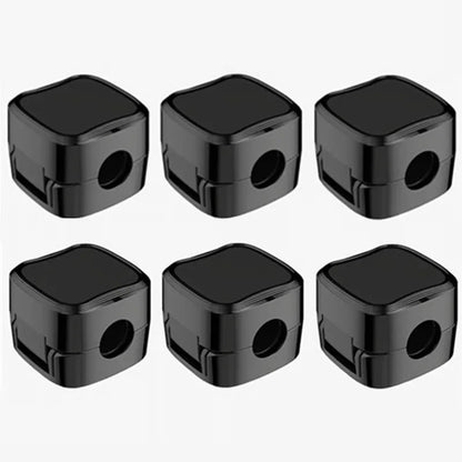 Organizador Magnético de Cables con Adhesivo Seguro (x6 unidades)