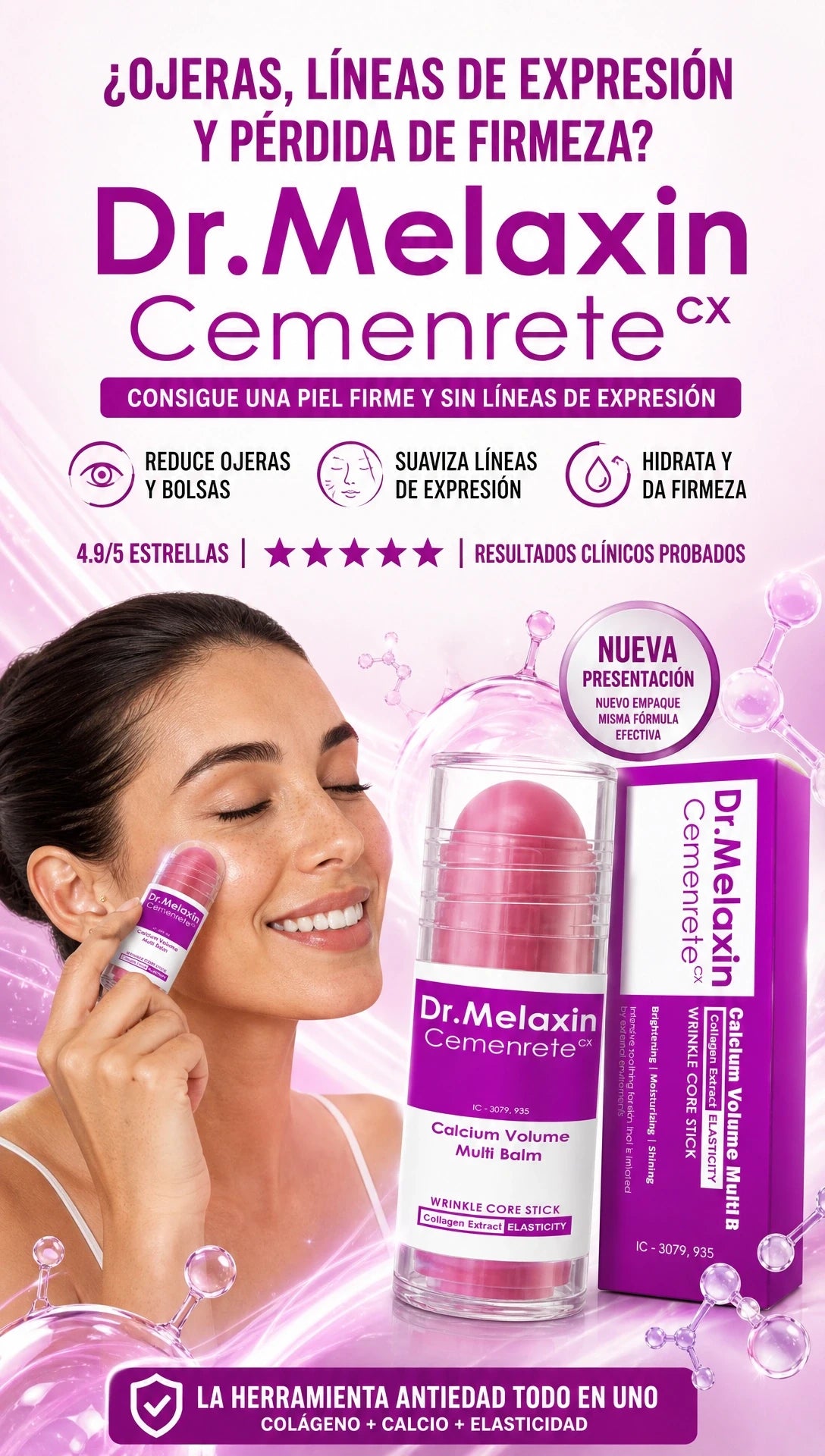 Dr. Melaxin™ - Borrador de Ojeras y Líneas de Expresión