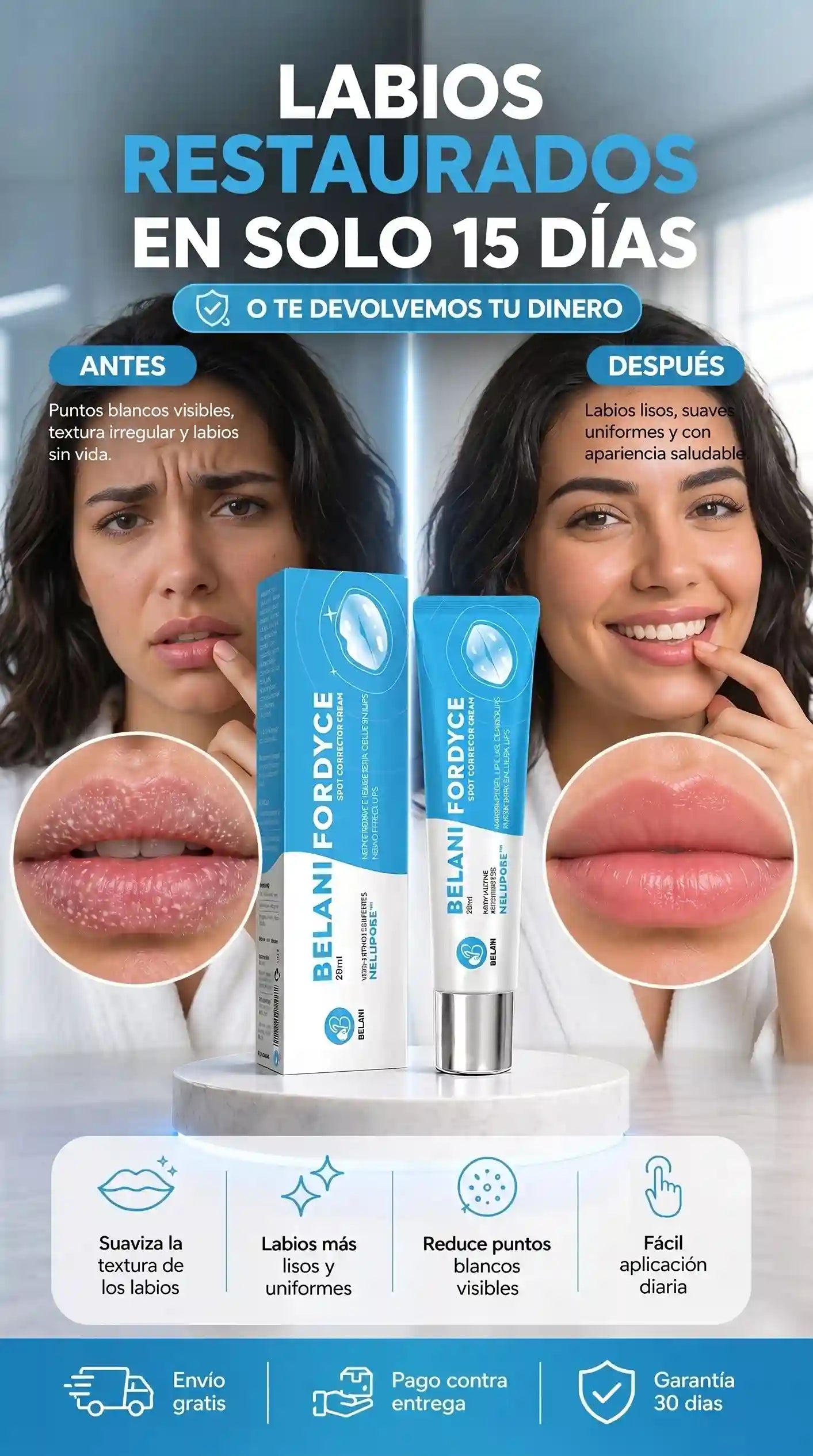 Belani Fordyce 20 ML | Fórmula Especializada para Labios