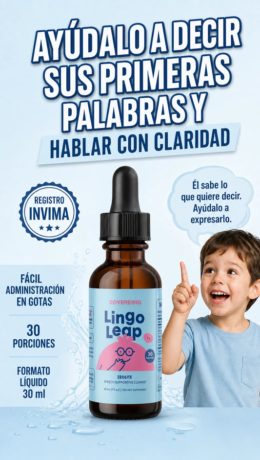 Lingo Leap - Suplemento de Apoyo al Habla (30ml)